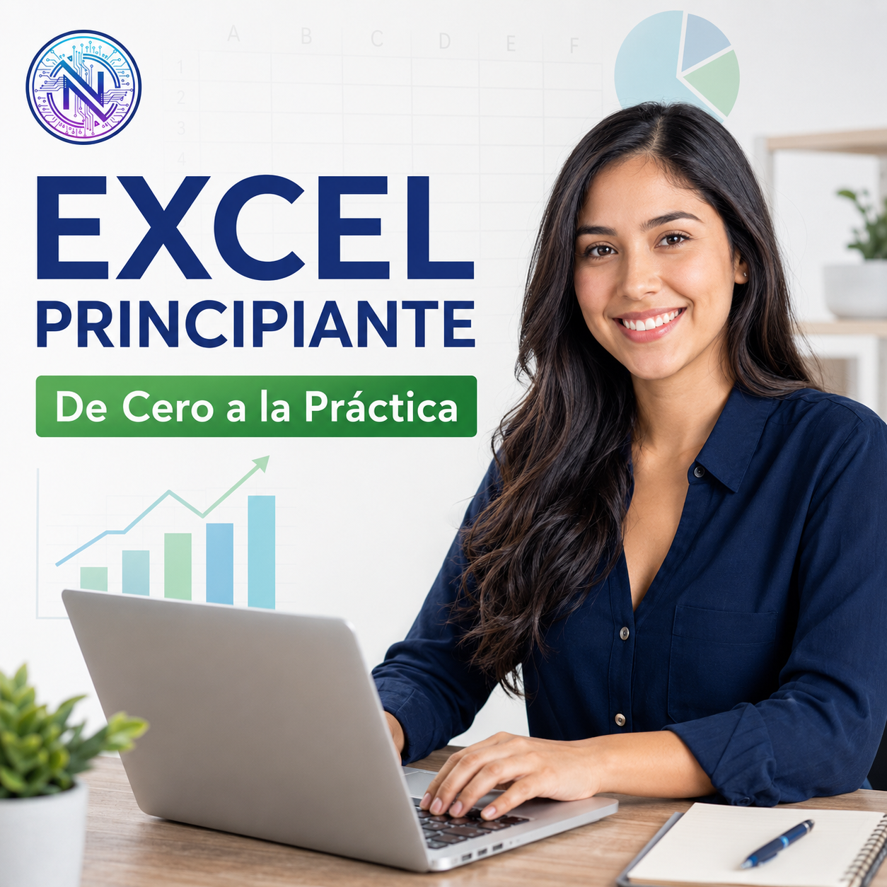 Presentación visual del taller Excel Principiante: de cero a la práctica